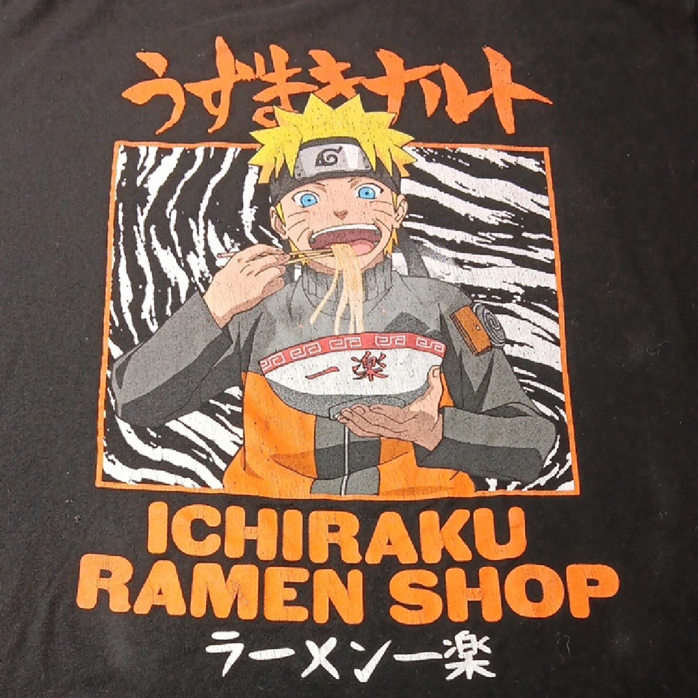 Naruto Shippuden XL Ichiraku Ramen Shop Graphic T-Shirt - Picture 3 of 6